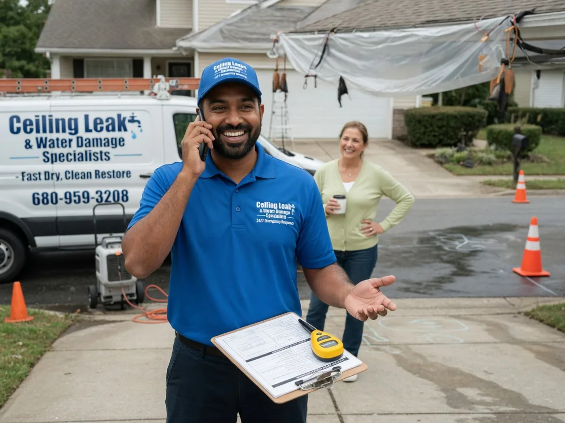 Ceiling Leak Cleanup Walton, KY FAQs